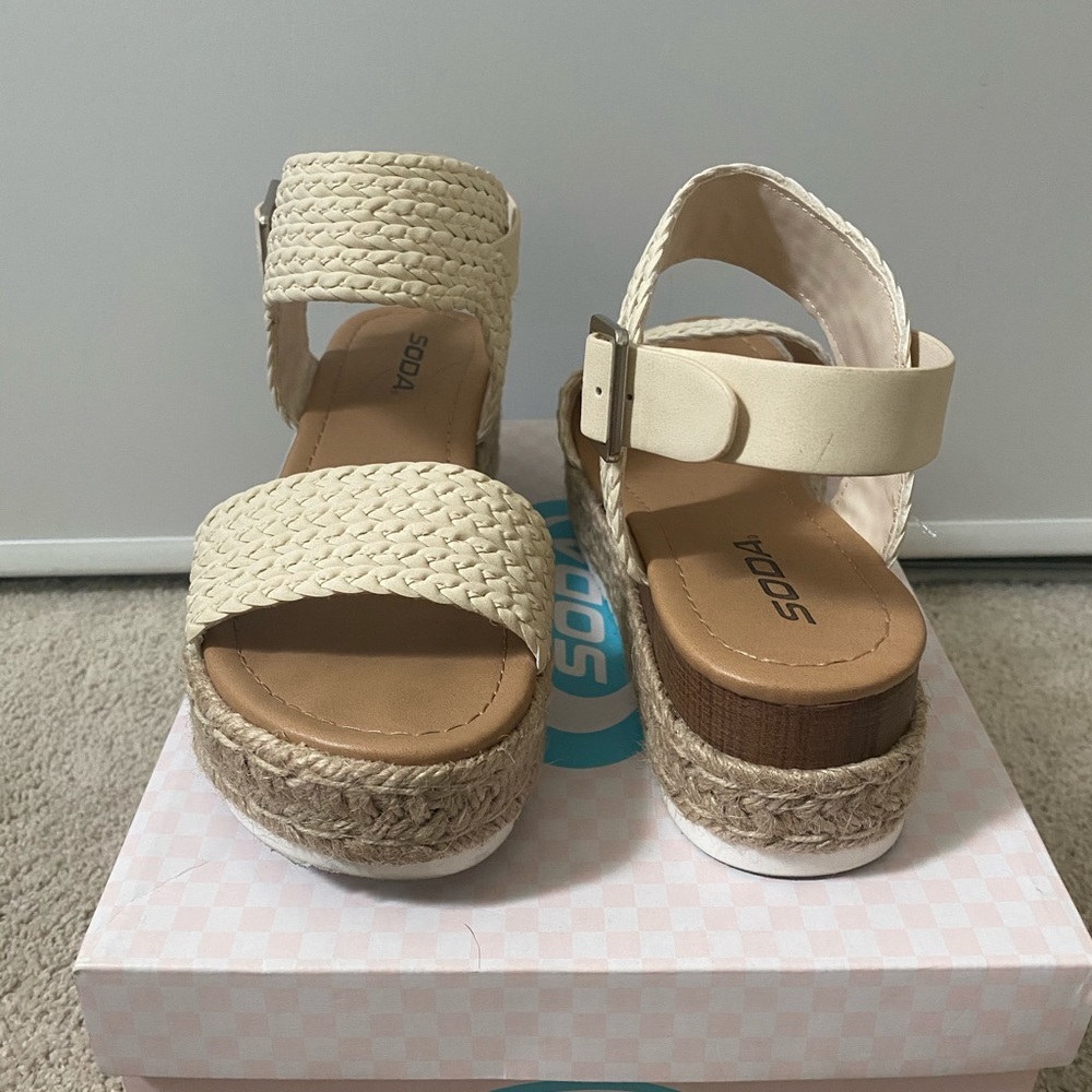 SODA Platform Sandals